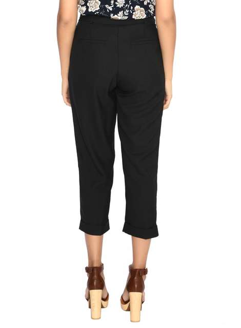 **Alice & You Black cropped trousers